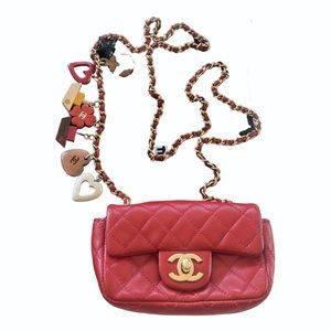 ✨Chanel limited edition mini red bag✨